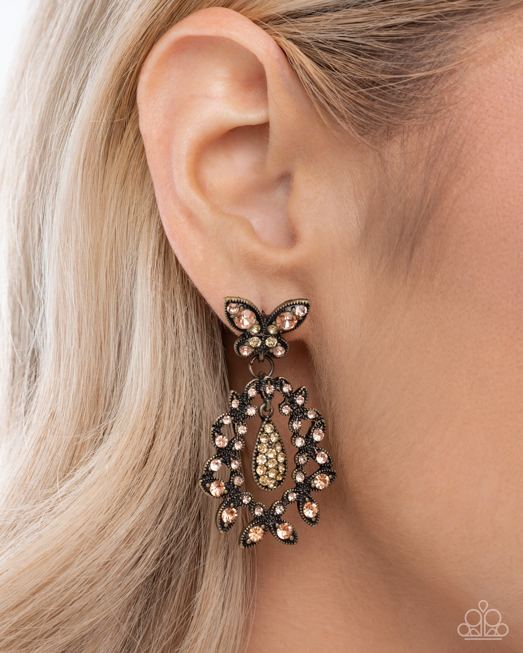 Whimsical Indulgence - Complete Look - Brass - Paparazzi Product Image