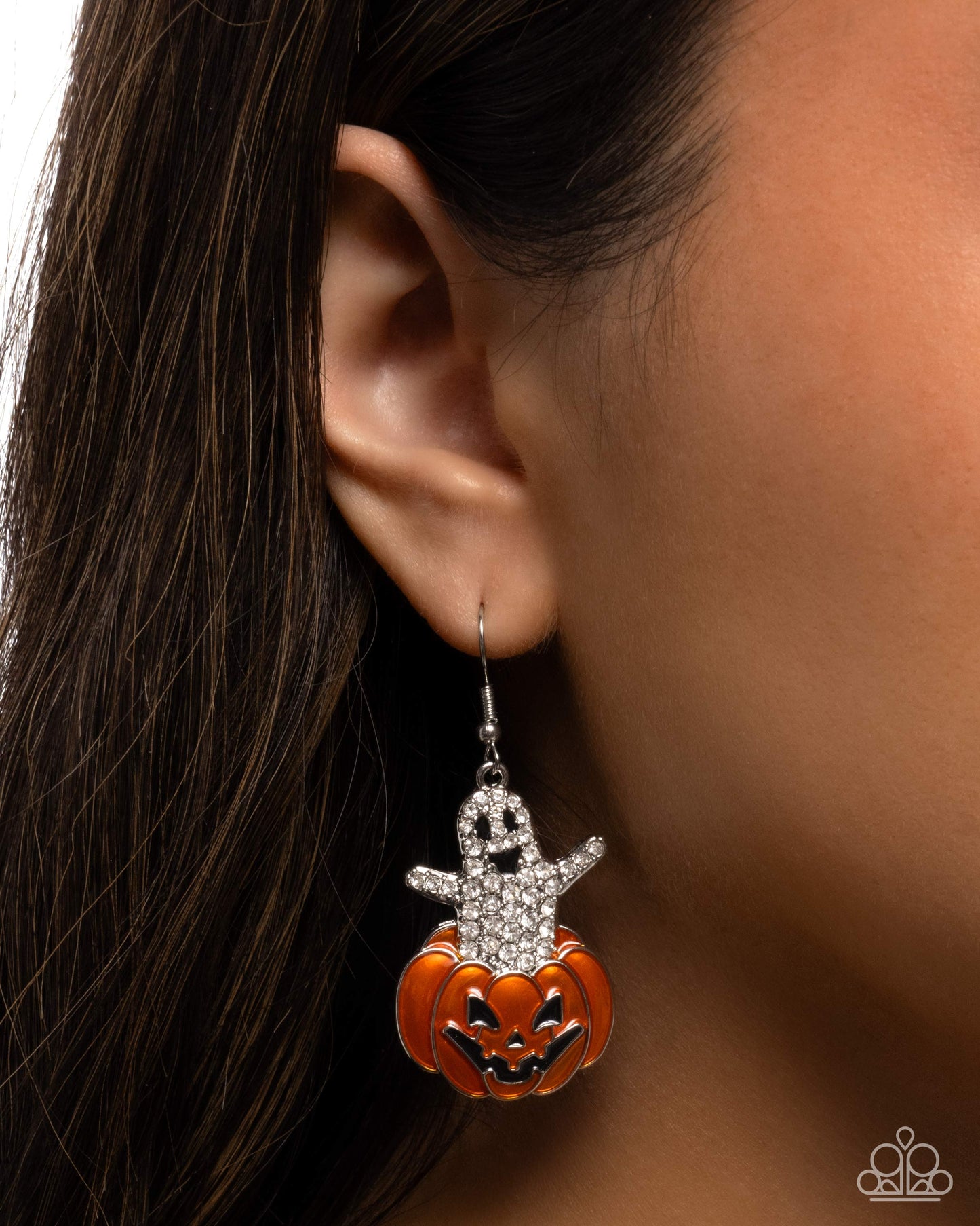 Spooky Statement - Paparazzi Earring Image