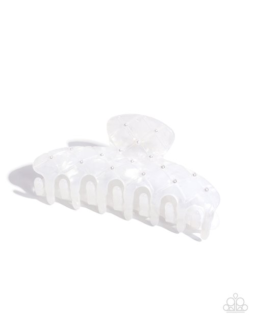 Precise Pearls - White - Paparazzi Hair Accessories Image