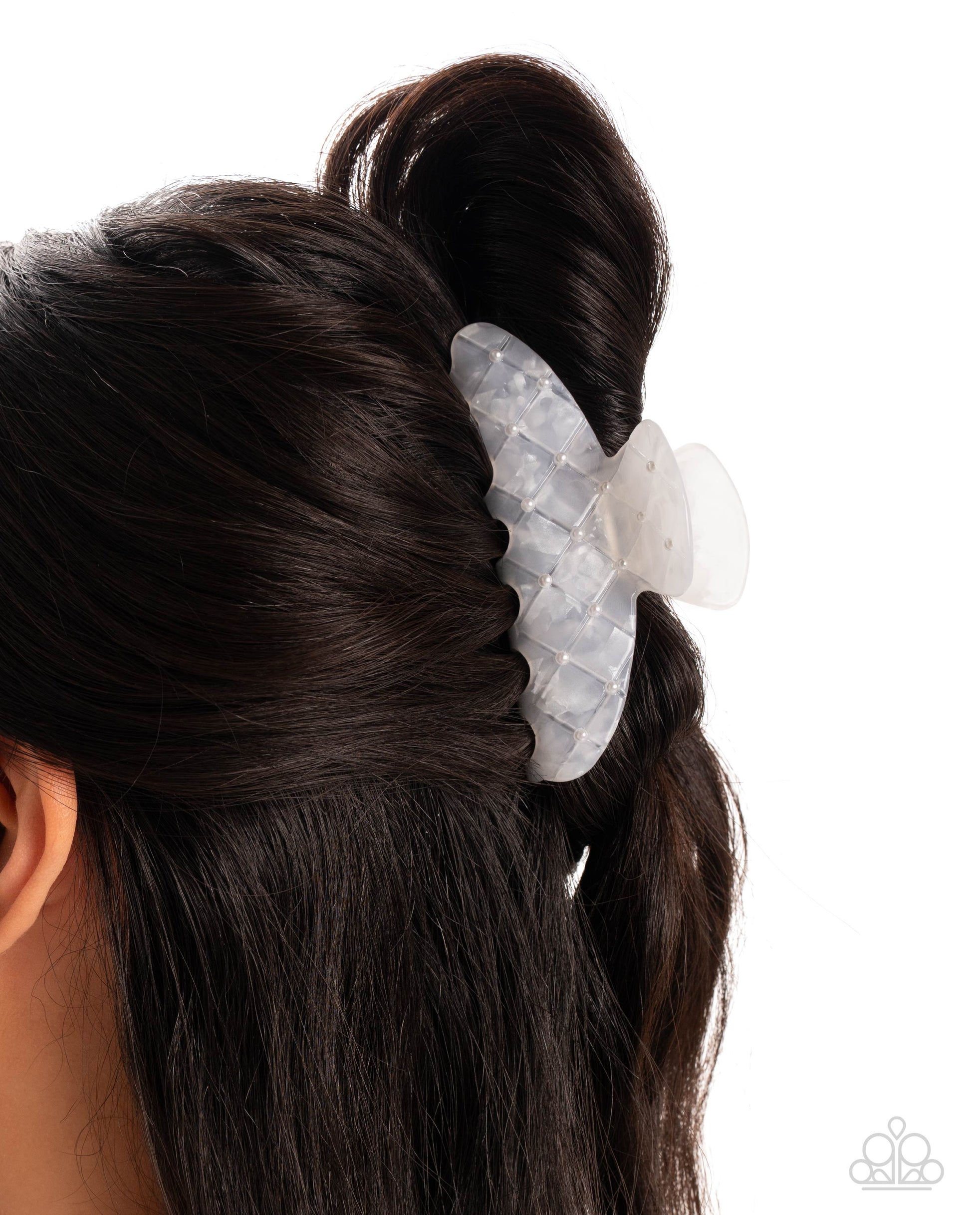 Precise Pearls - White - Paparazzi Hair Accessories Image