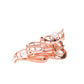Melodic Monarch - Copper - Paparazzi Hair Accessories Image