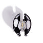 Soccer Shimmer - Black - Paparazzi Hair Accessories Image