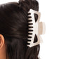 Striped State of Mind - White - Paparazzi Hair Accessories Image