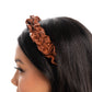 Ruffled Rebel - Brown - Paparazzi Product Image