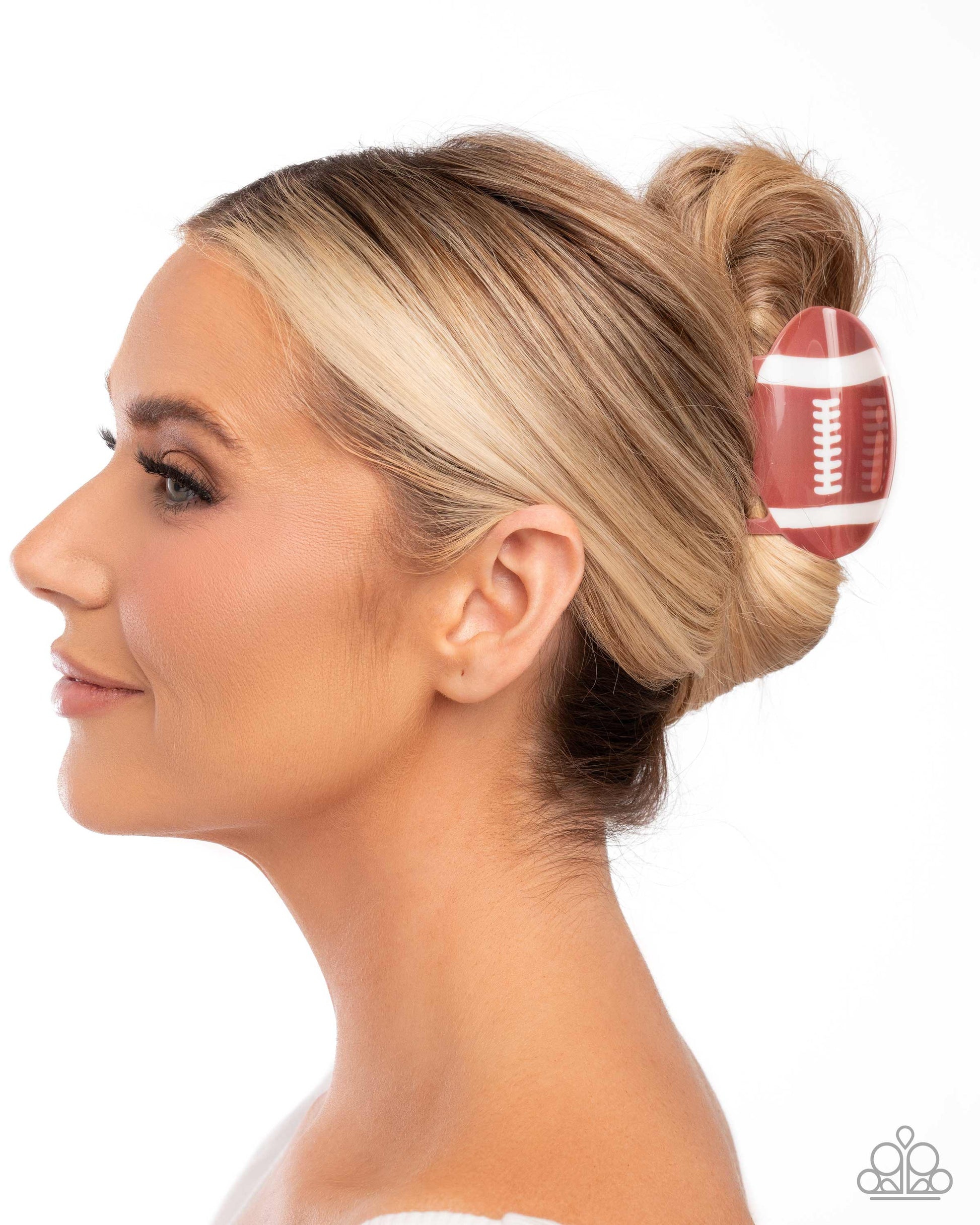 Touchdown Tale - Brown - Paparazzi Hair Accessories Image