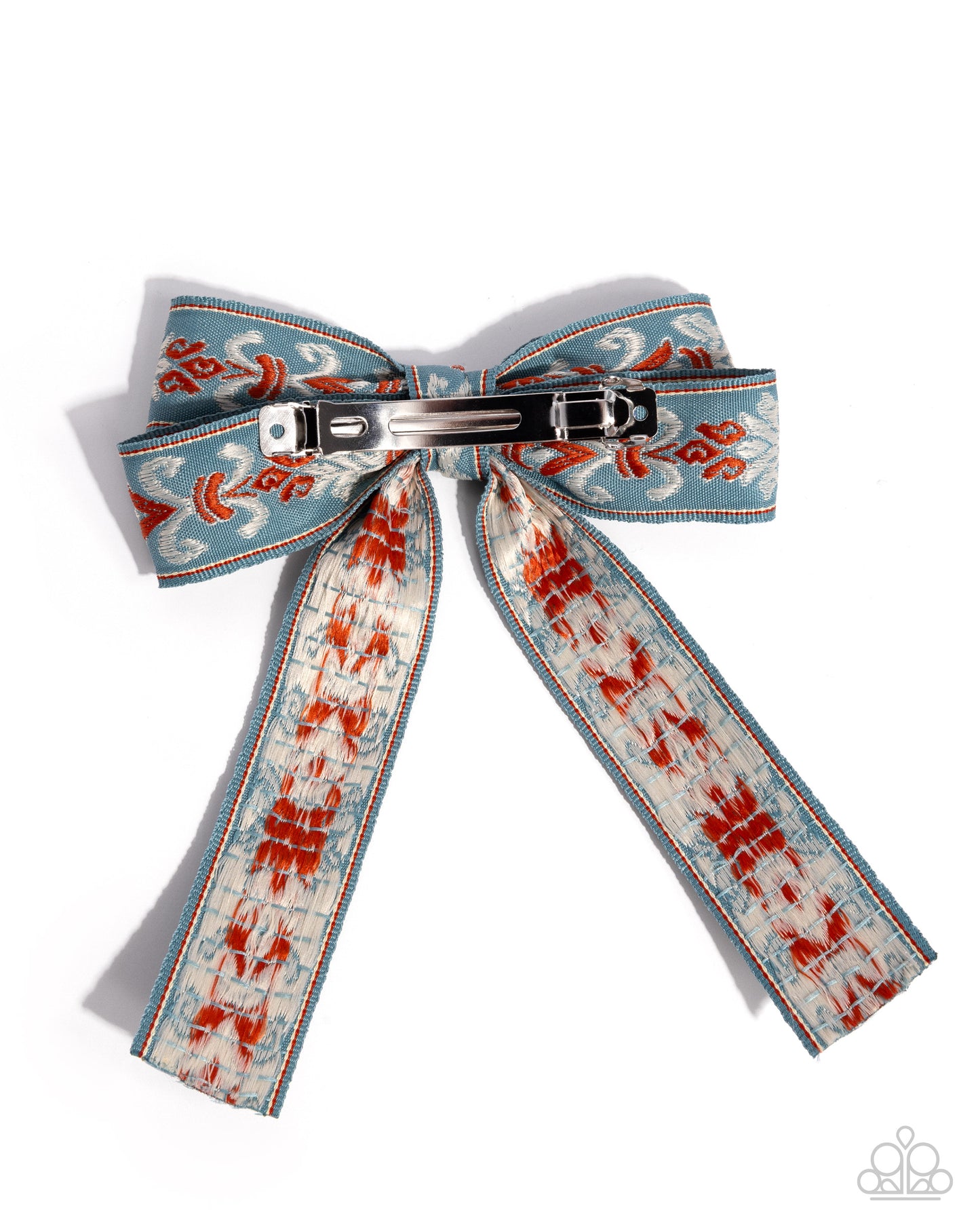 Printed Parlor - Blue - Paparazzi Hair Accessories Image