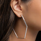 Handcrafted Hexagons - Silver - Paparazzi Earring Image