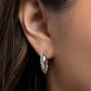 Deluxe Duo - Silver - Paparazzi Earring Image