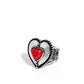 COURTING Chance - Red - Paparazzi Ring Image