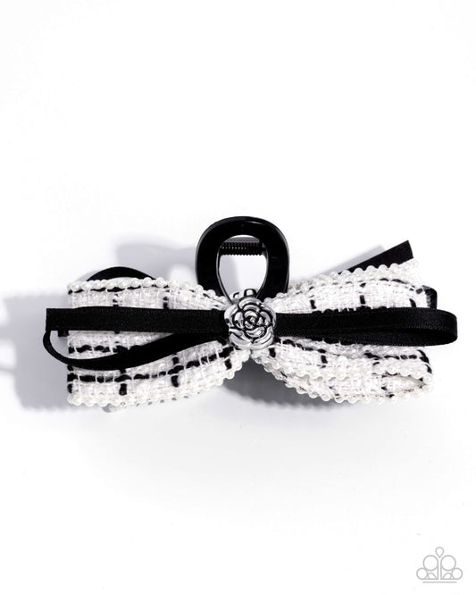 Private School - White - Paparazzi Hair Accessories Image