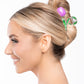Floriculture Fever - Purple - Paparazzi Hair Accessories Image