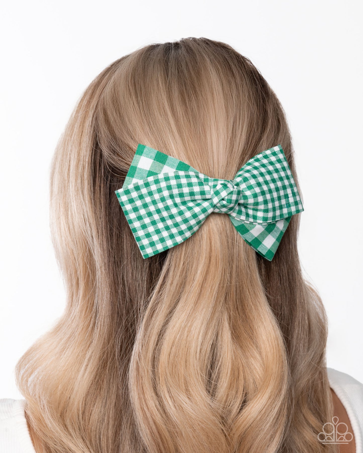 Picnic Pattern - Green - Paparazzi Hair Accessories Image