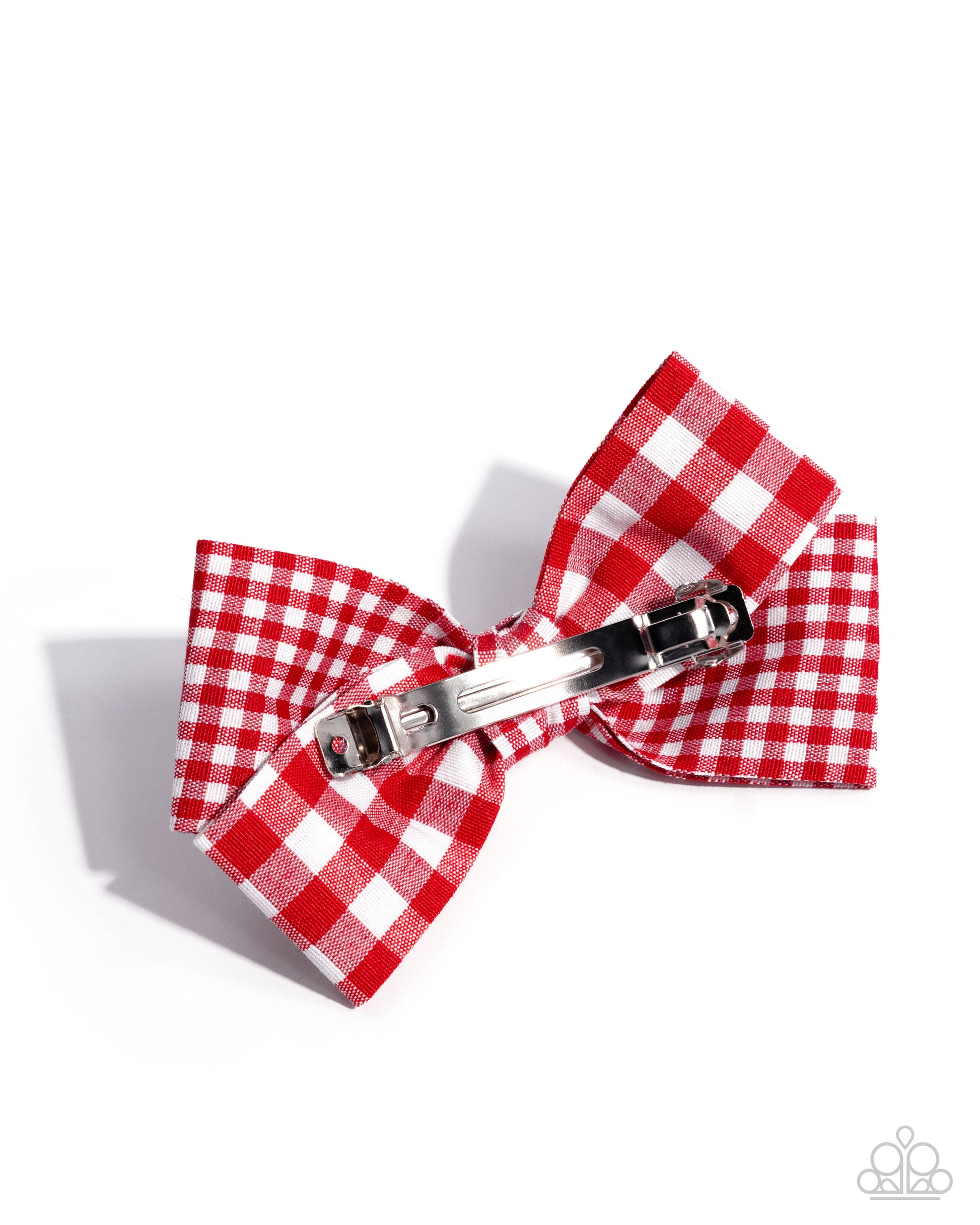 Picnic Pattern - Red - Paparazzi Hair Accessories Image