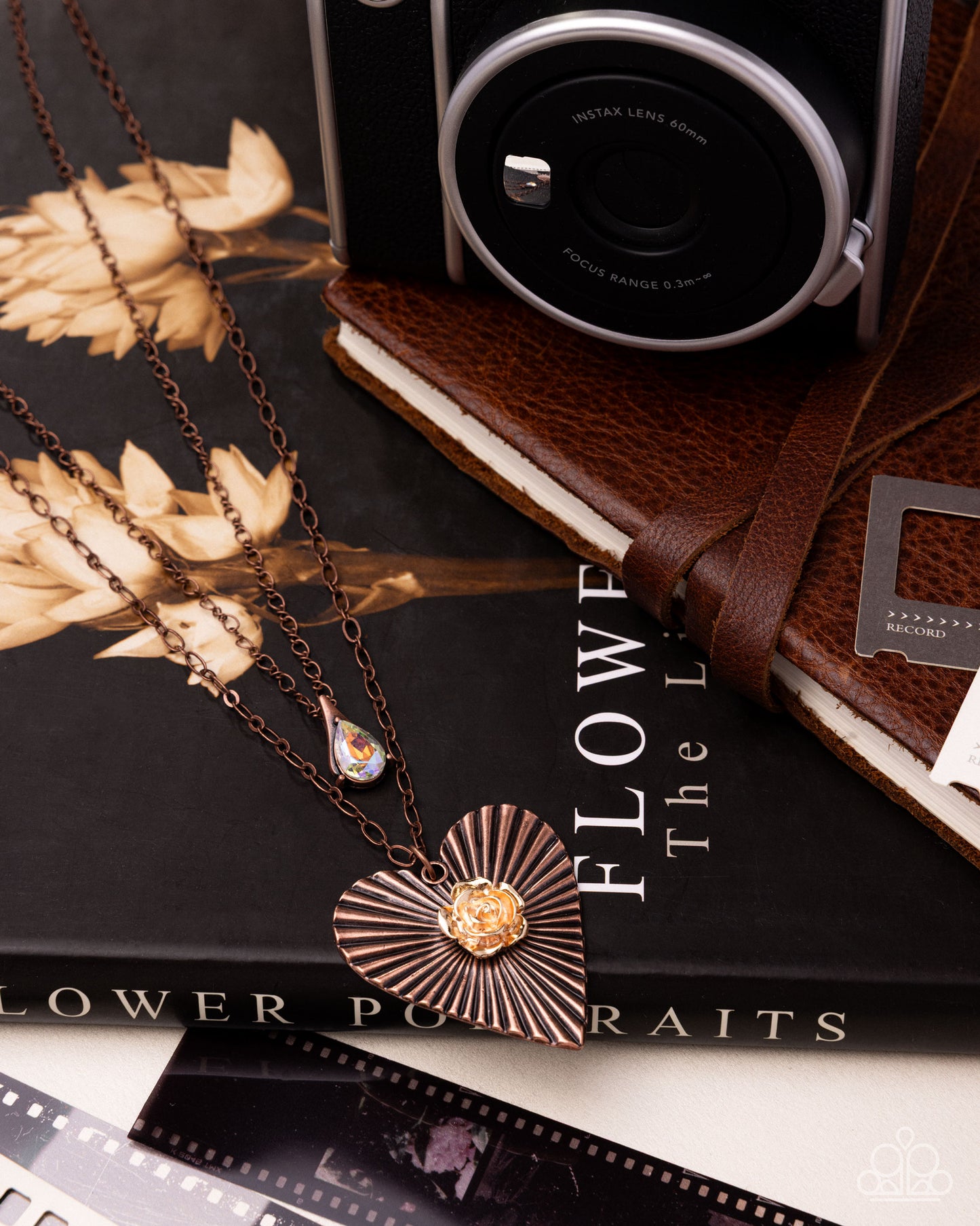 Hypnotic Hero - Copper - Paparazzi Necklace Image