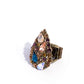 Gatsby Gamut - Brass - Paparazzi Ring Image