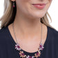 Springtime Season - Pink - Paparazzi Necklace Image