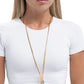 Industry Leader - Gold - Paparazzi Necklace Image