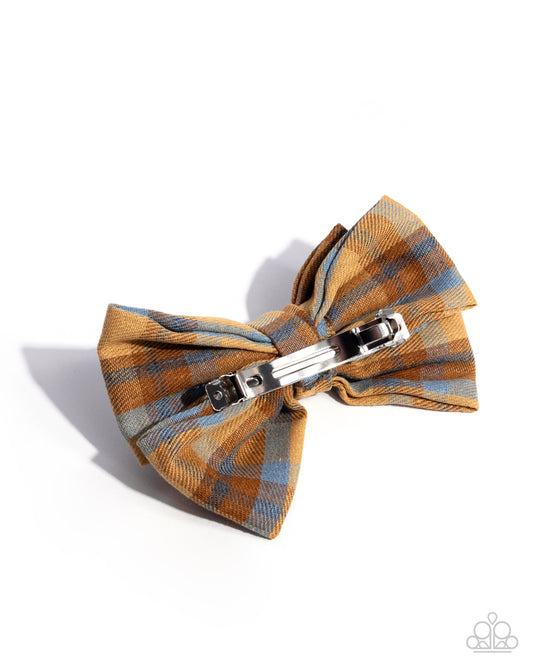 Friend Or BOW - Yellow - Paparazzi Hair Accessories Image