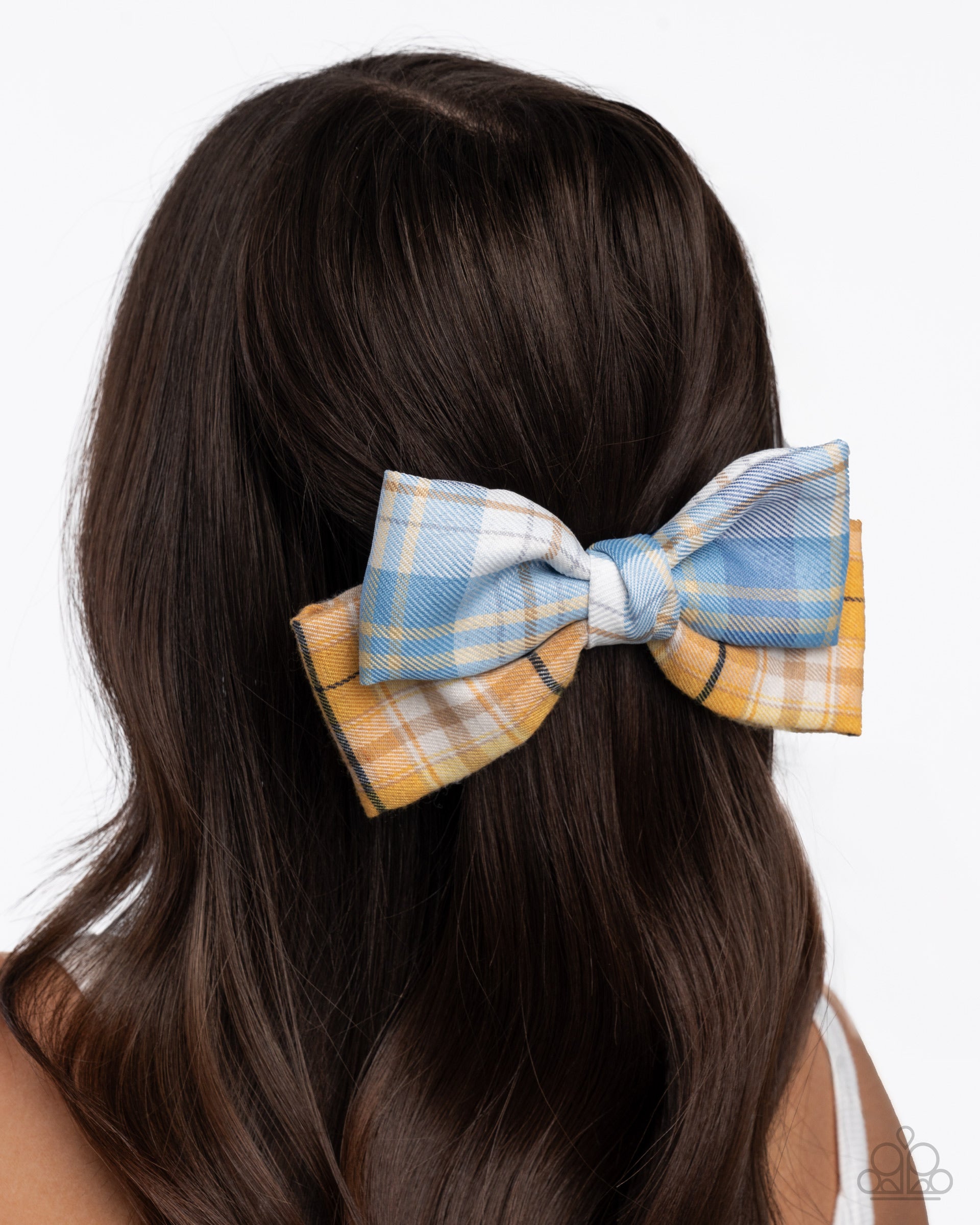 Let It BOW - Blue - Paparazzi Hair Accessories Image