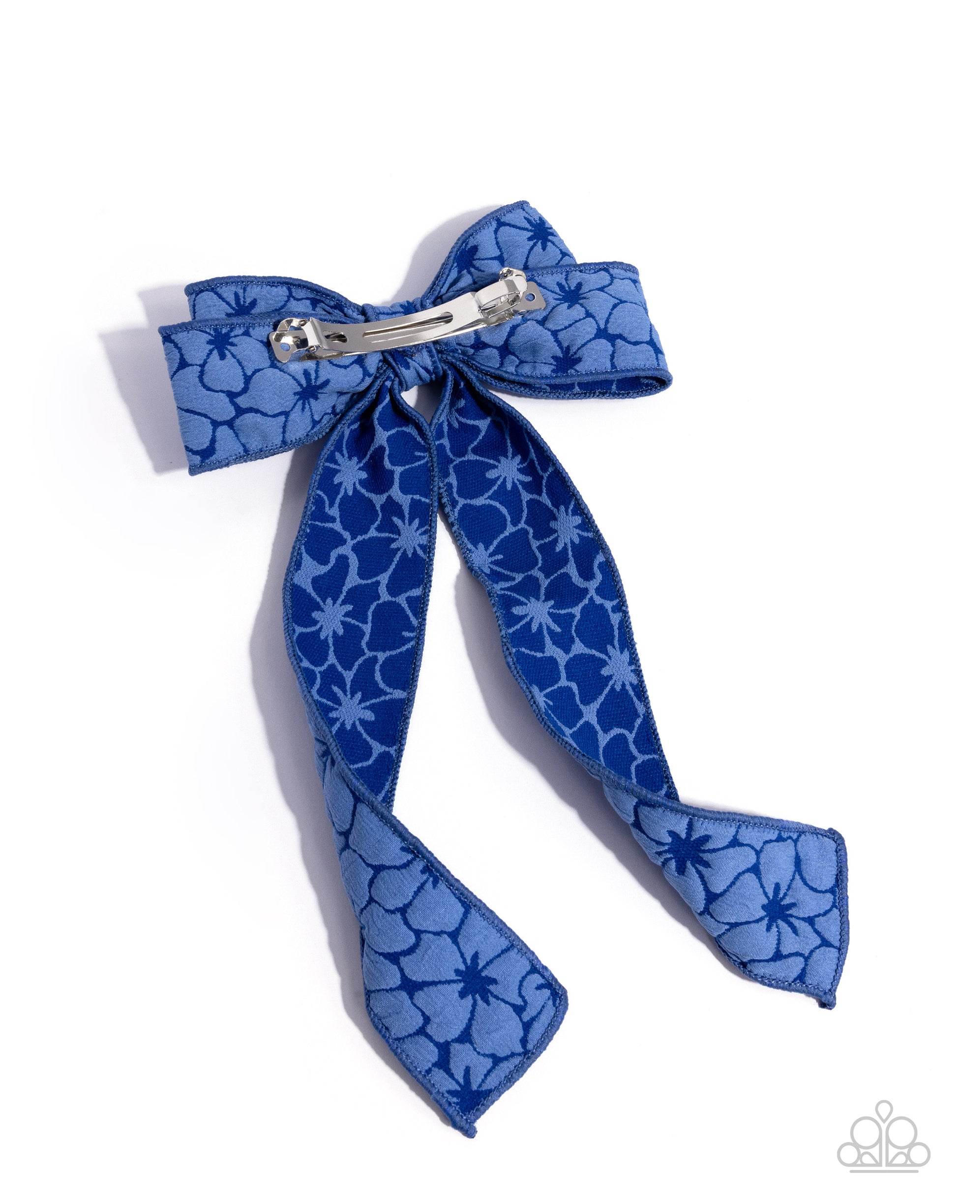 Good to BOW - Blue - Paparazzi Hair Accessories Image