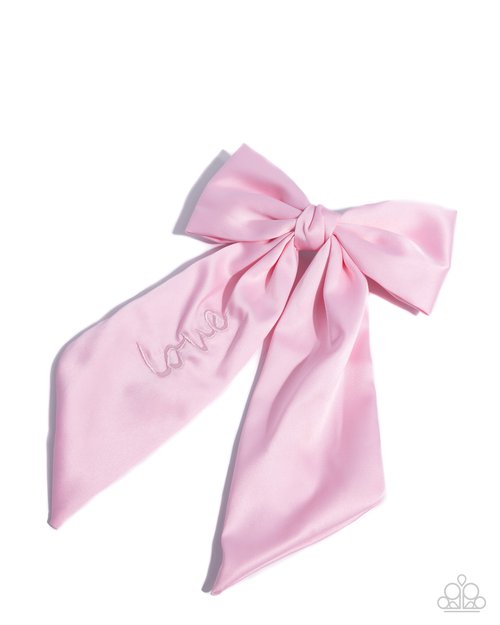 Ready, Set, BOW! - Pink - Paparazzi Hair Accessories Image