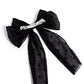 Here We BOW Again - Black - Paparazzi Hair Accessories Image