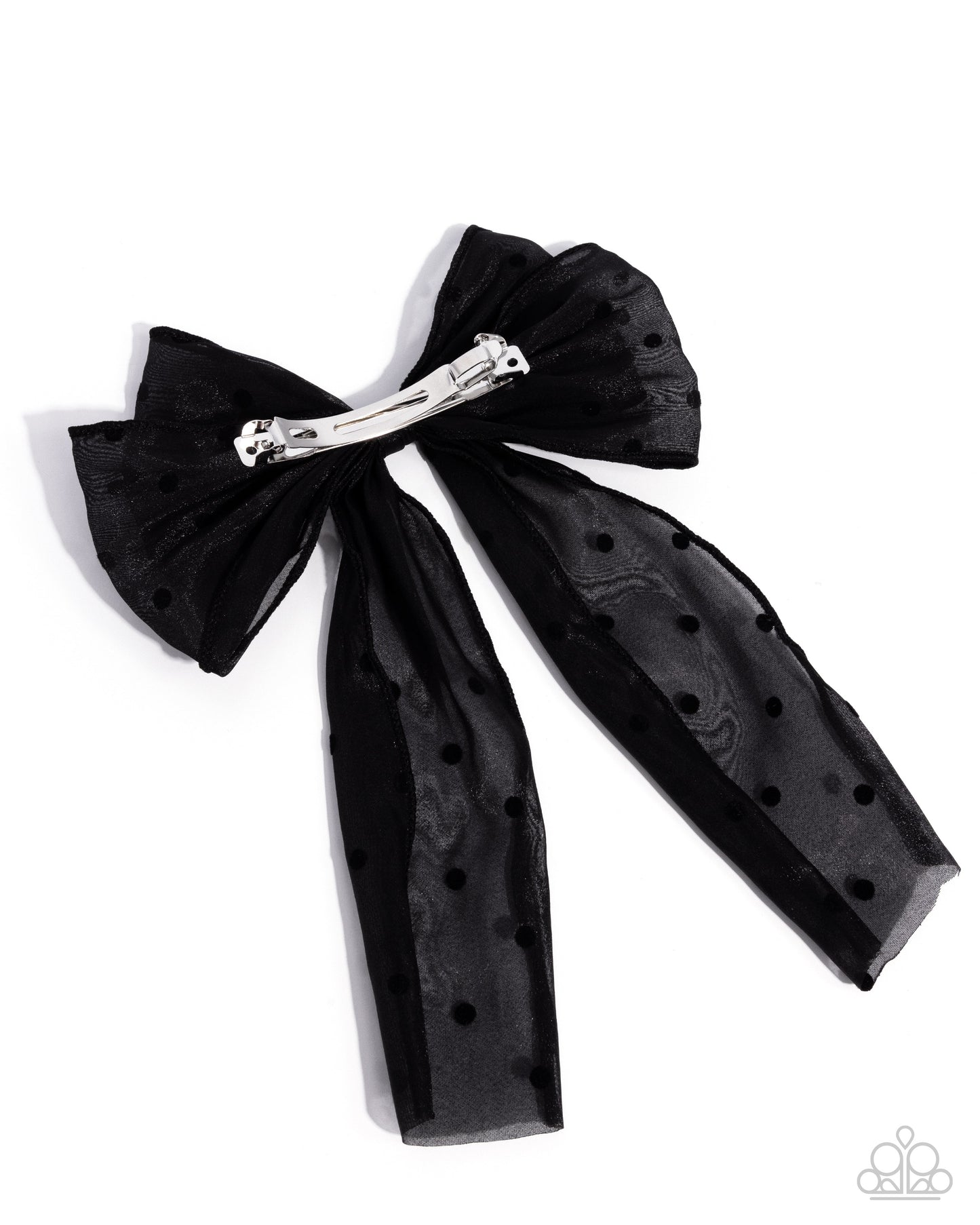 Here We BOW Again - Black - Paparazzi Hair Accessories Image