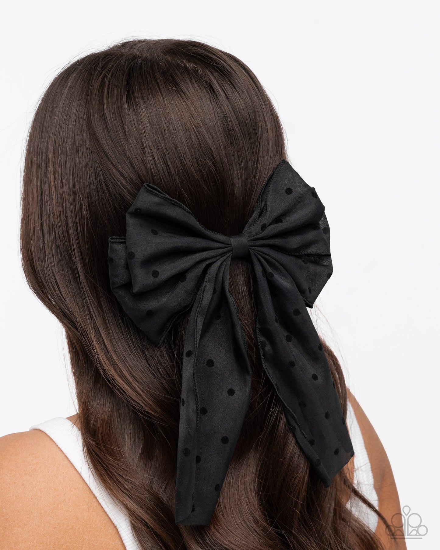 Here We BOW Again - Black - Paparazzi Hair Accessories Image