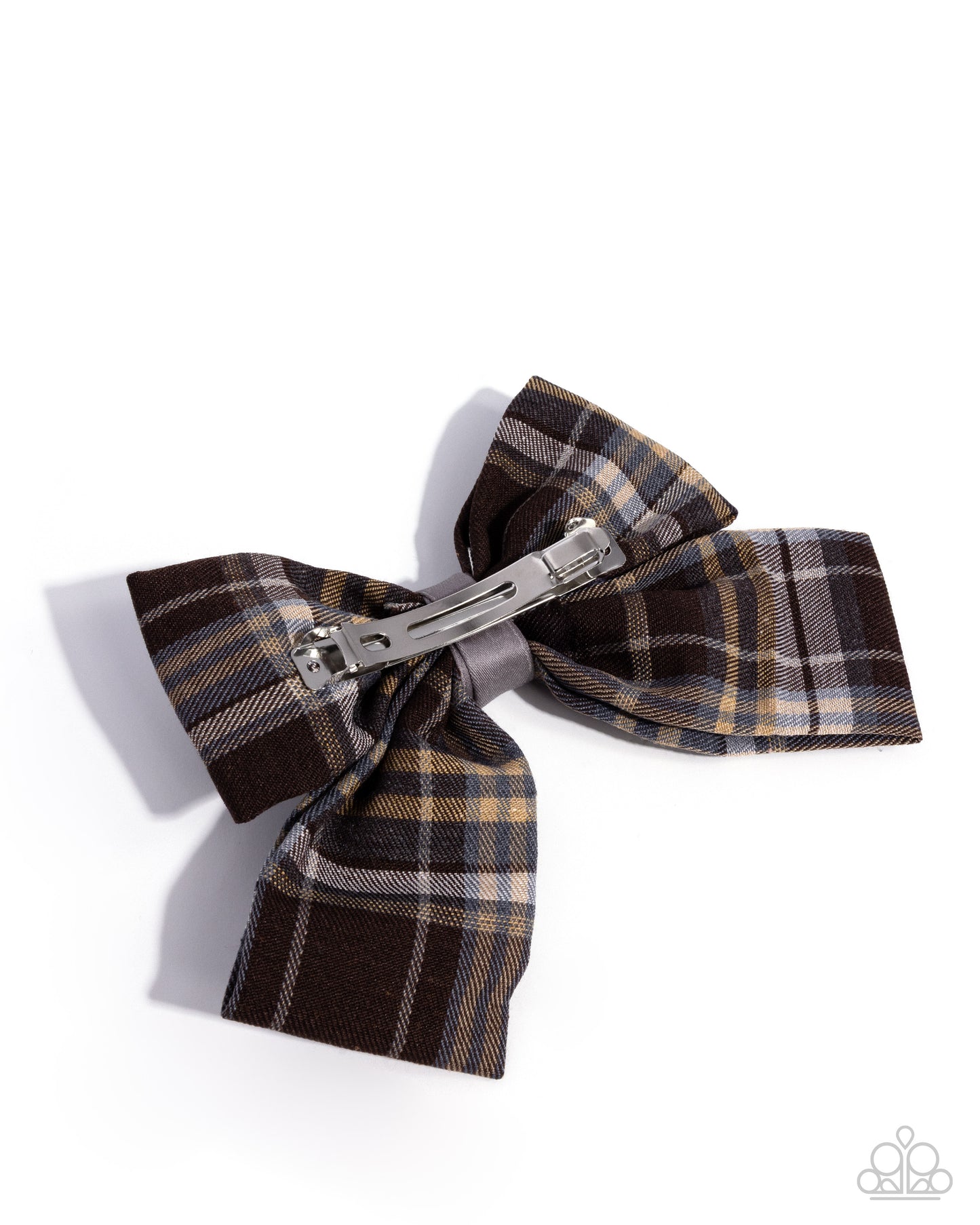 Front BOW Seat - Brown - Paparazzi Hair Accessories Image