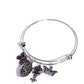 Eclectic Emotion - Purple - Paparazzi Bracelet Image