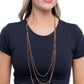 Calling Chic - Brown - Paparazzi Necklace Image
