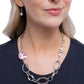 Attention to Detail - Pink - Paparazzi Necklace Image