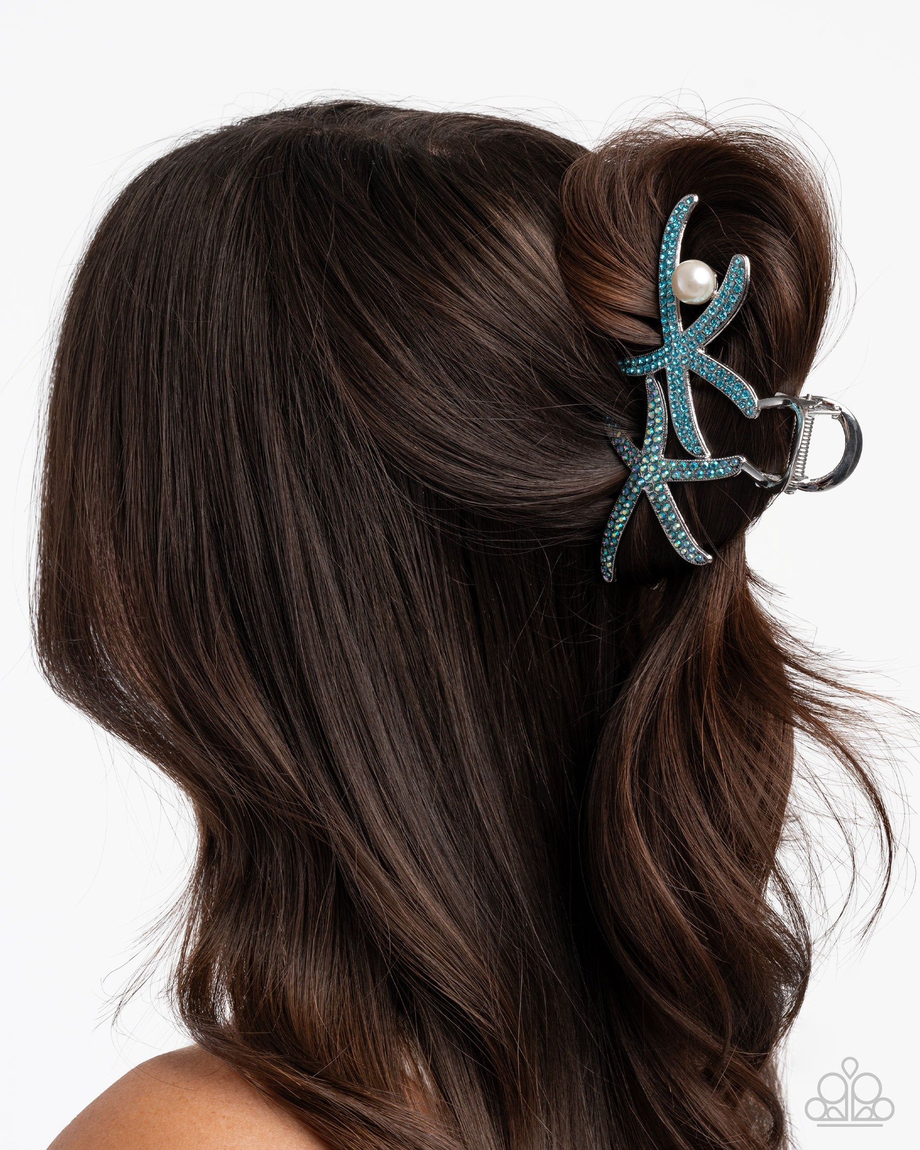 Stunning Starfish - Blue - Paparazzi Hair Accessories Image