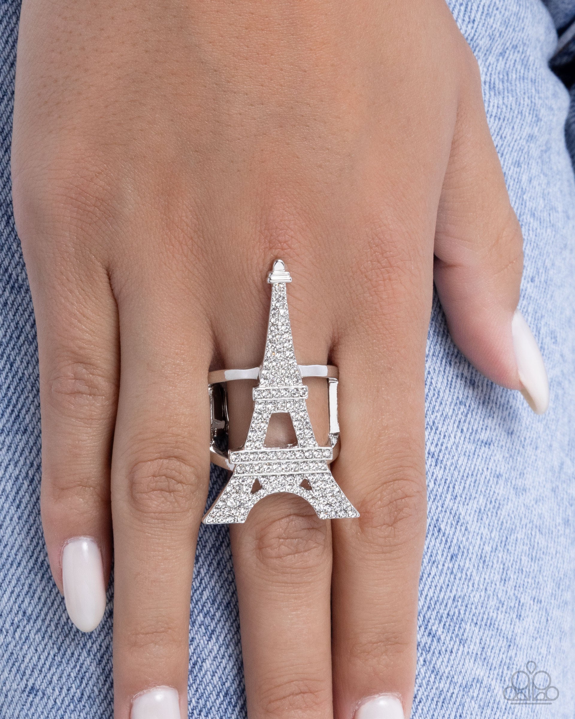 Eiffel Tower Ease - Paparazzi Ring Image