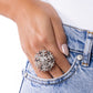 Snowflake Sensation - White - Paparazzi Ring Image