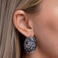 Portrait of Perfection - Blue - Paparazzi Earring Image