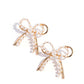 Girly Get Together - Gold - Paparazzi Earring Image