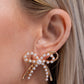 Girly Get Together - Gold - Paparazzi Earring Image