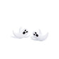 Ghost Hunter - White - Paparazzi Earring Image
