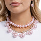 Sophisticated to the Max - Pink - Paparazzi Necklace Image