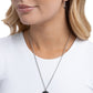 Quarterback Chic - Black - Paparazzi Necklace Image