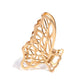 Gliding Grace - Gold - Paparazzi Hair Accessories Image