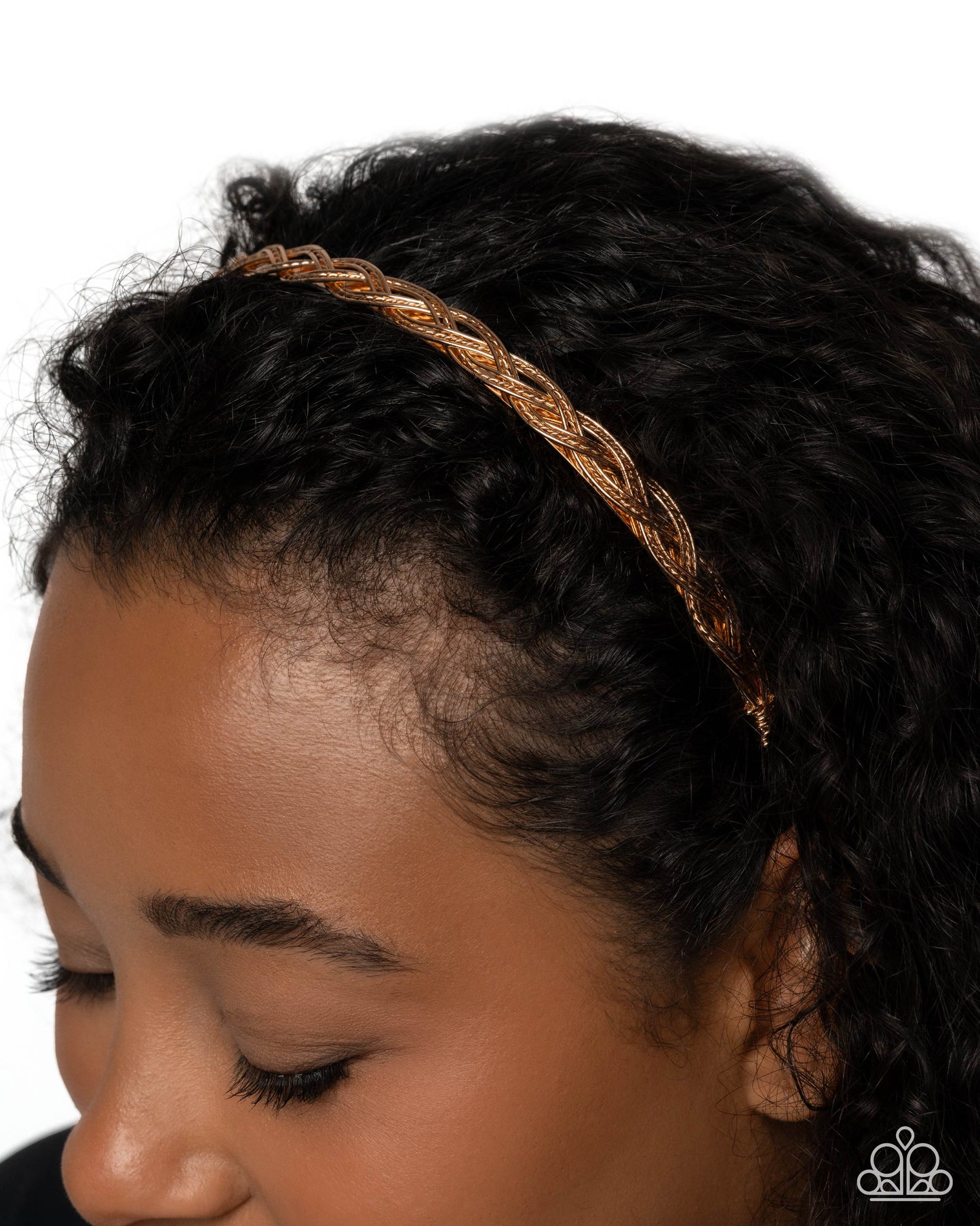 Braided Boarding School - Gold - Paparazzi Product Image