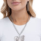 Hammered Heartthrob - Paparazzi Necklace Image