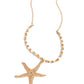 Starfish Symphony - Orange - Paparazzi Necklace Image