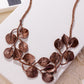 Leafy Legend - Copper - Paparazzi Necklace Image
