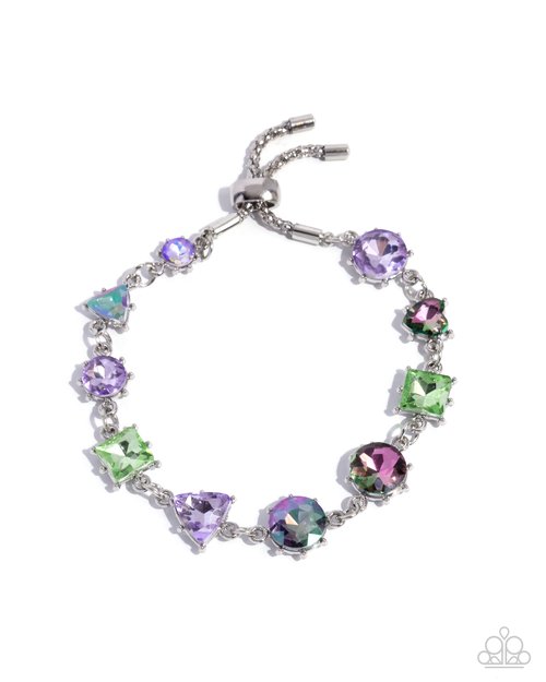 Royal Arrangement - Purple - Paparazzi Bracelet Image