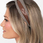 Houndstooth Haute - Brown - Paparazzi Product Image