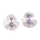 Wiry Wisdom - Purple - Paparazzi Earring Image