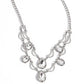 The Dazzling Diaries - White - Paparazzi Necklace Image